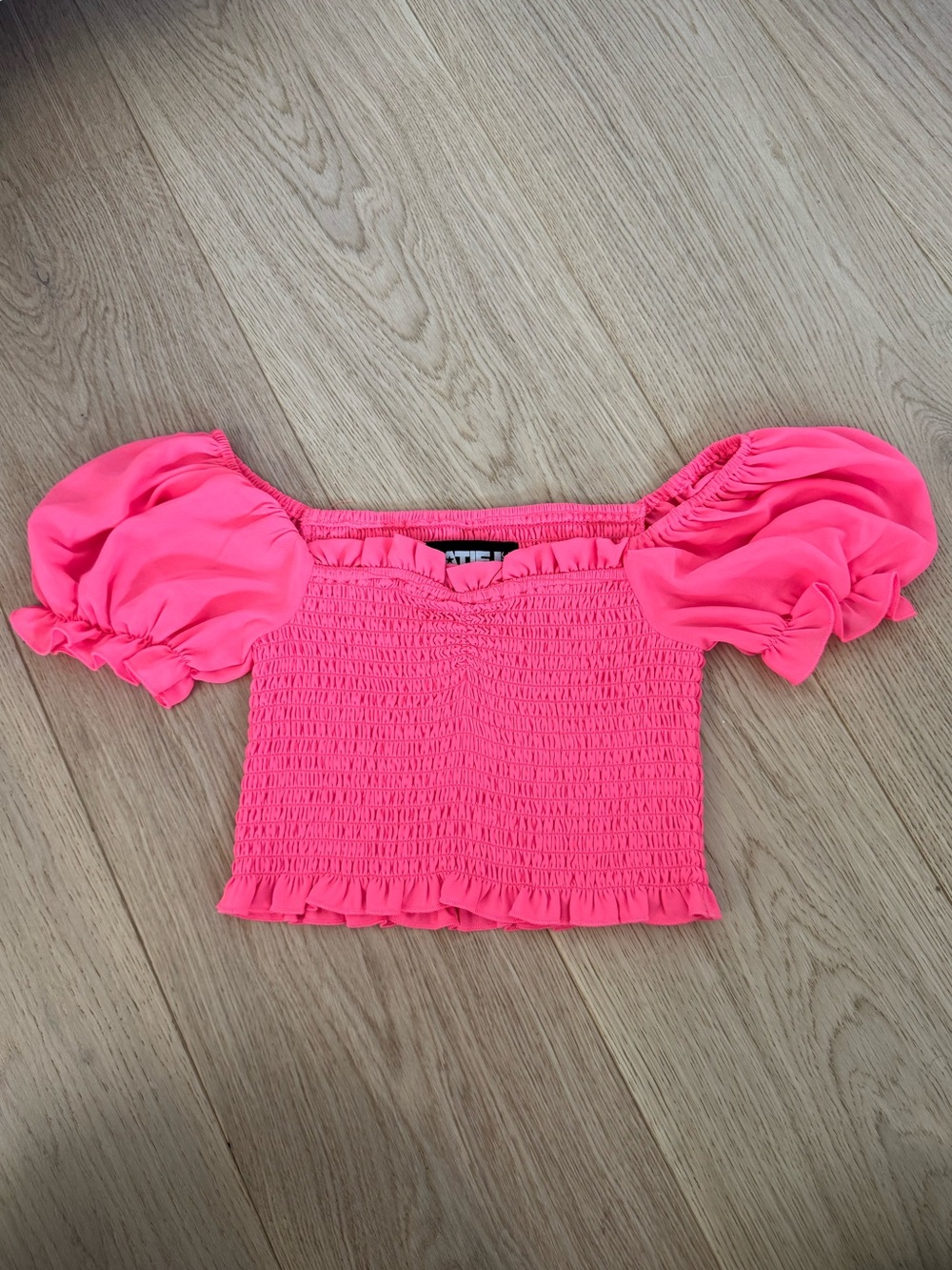 KatieJNYC puff sleeve top